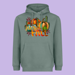 Hallo Fall Heavyweight Hoodie Designed By Racoondesign
