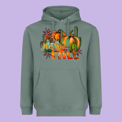 Hallo Fall Heavyweight Hoodie Designed By Racoondesign