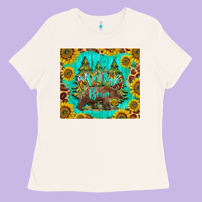 Mama Bear Ladies Tee Designed By Barkaloodesign