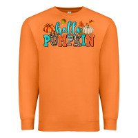 Carrot hello pumpkin Premium Sweatshirt - AdoDesignShop