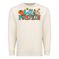 Sandshell hello pumpkin Premium Sweatshirt - AdoDesignShop