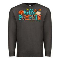 Smoke hello pumpkin Premium Sweatshirt - AdoDesignShop