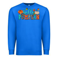 True Royal hello pumpkin Premium Sweatshirt - AdoDesignShop