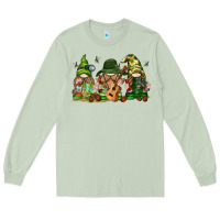 Matcha camping gnomies Long Sleeve Tee - texasbilliewilder