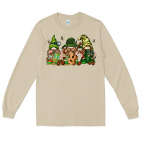 Mushroom camping gnomies Long Sleeve Tee - texasbilliewilder