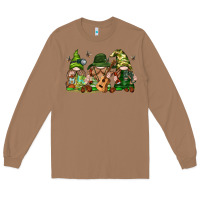 Toasted Coconut camping gnomies Long Sleeve Tee - texasbilliewilder