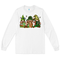 White camping gnomies Long Sleeve Tee - texasbilliewilder