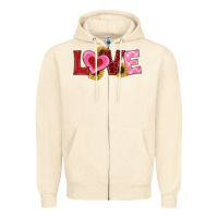 Sandshell valentine's day love sunflowers Zipper Hoodie - RanaPortraitStore