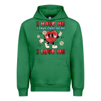 Emerald i have me i take care of me i love me Urban Hoodie - MaliasSmallBusiness