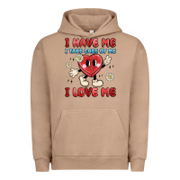 Pigment Burro i have me i take care of me i love me Urban Hoodie - MaliasSmallBusiness