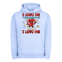 Pigment Grape Ice i have me i take care of me i love me Urban Hoodie - MaliasSmallBusiness