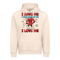 Sandshell i have me i take care of me i love me Urban Hoodie - MaliasSmallBusiness