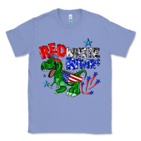 Colony Blue red white rawr billie wilder Classic Tee - texasbilliewilder