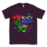 Plum red white rawr billie wilder Classic Tee - texasbilliewilder