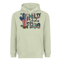 Matcha wild and free Heavyweight Hoodie - CowhideDigitalArt