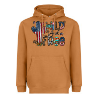 Meerkat wild and free Heavyweight Hoodie - CowhideDigitalArt