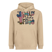 Mushroom wild and free Heavyweight Hoodie - CowhideDigitalArt