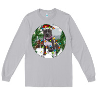 Moon Dust Pitbull And Farm Long Sleeve Tee - RanaPortraitStore