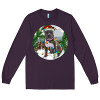 Plum Pitbull And Farm Long Sleeve Tee - RanaPortraitStore
