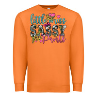 Little Miss Sassy Pants Premium Sweatshirt | Teevron