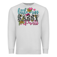 Dove Grey little miss sassy pants Premium Sweatshirt - JahusDesignShop