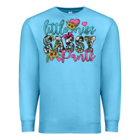 Ocean Blue little miss sassy pants Premium Sweatshirt - JahusDesignShop