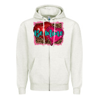 Oatmeal Heather valentine's day be mine Zipper Hoodie - RanaPortraitStore