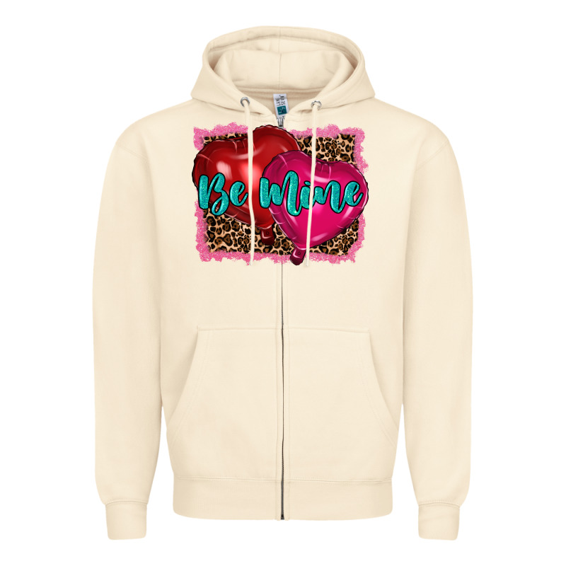 Valentine's Day Be Mine Zipper Hoodie by RanaPortraitStore | Teevron