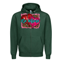 Sports Green valentine's day be mine Zipper Hoodie - RanaPortraitStore