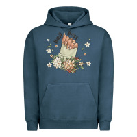 Pigment Midnight Navy nail boss Urban Hoodie - MaliasSmallBusiness