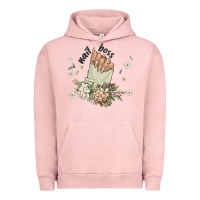 Pigment Salmon nail boss Urban Hoodie - MaliasSmallBusiness