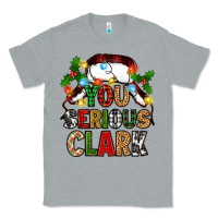 Heather Grey you serious clark Classic Tee - Zillion Design Studio