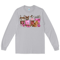 Moon Dust cat coffee cups Long Sleeve Tee - texasbilliewilder