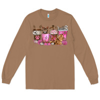 Toasted Coconut cat coffee cups Long Sleeve Tee - texasbilliewilder