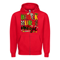 Red black nurse magic Zipper Hoodie - Zillion Design Studio