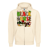 Sandshell black nurse magic Zipper Hoodie - Zillion Design Studio