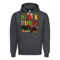 Smoke black nurse magic Zipper Hoodie - Zillion Design Studio