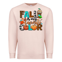 Pale Pink fall is my favorite color Premium Sweatshirt - AdoDesignShop