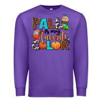 Purple fall is my favorite color Premium Sweatshirt - AdoDesignShop