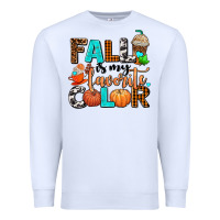 White fall is my favorite color Premium Sweatshirt - AdoDesignShop