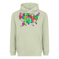 Matcha lgbtq america map Heavyweight Hoodie - HRA Design Shop