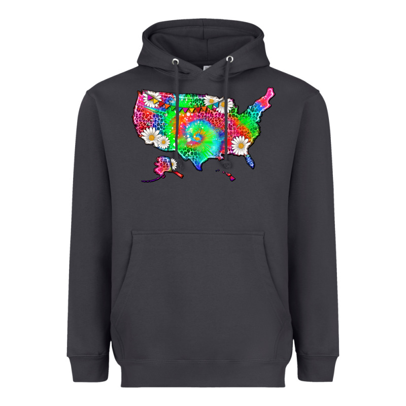 Lgbtq America Map Heavyweight Hoodie by HRA Design Shop | Teevron