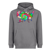 Storm lgbtq america map Heavyweight Hoodie - HRA Design Shop