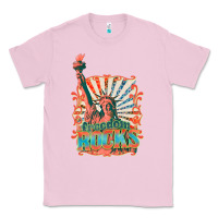 Bubblegum Pink retro freedom rocks billie wilder Classic Tee - texasbilliewilder