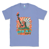 Colony Blue retro freedom rocks billie wilder Classic Tee - texasbilliewilder