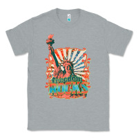 Heather Grey retro freedom rocks billie wilder Classic Tee - texasbilliewilder