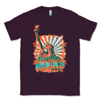Plum retro freedom rocks billie wilder Classic Tee - texasbilliewilder
