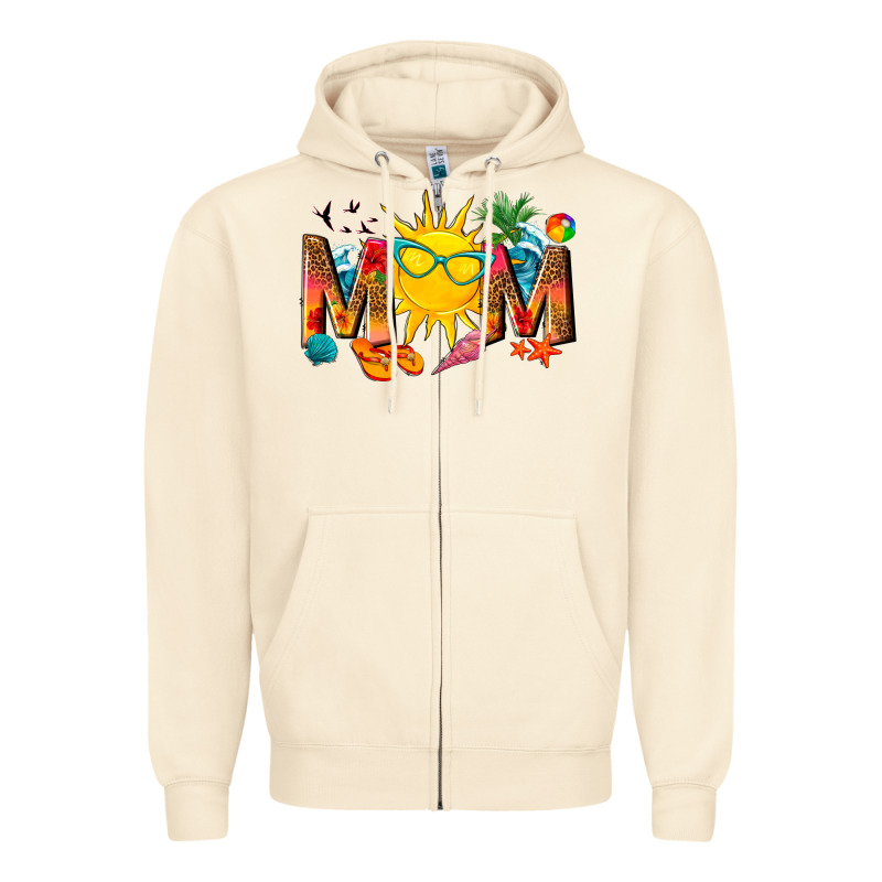 Summer Mom Zipper Hoodie by texasbilliewilder | Teevron