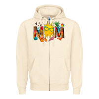Sandshell summer mom Zipper Hoodie - texasbilliewilder