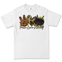 White peace love hockey Premium Tee - RacoonDesign
